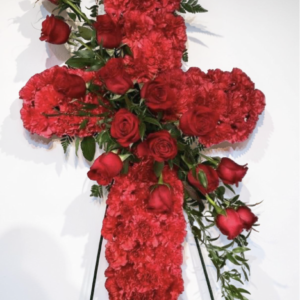 Cross Standing Spray