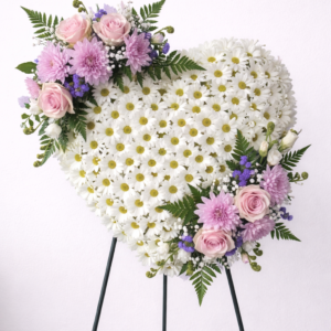 Heavenly Heart Sympathy Floral